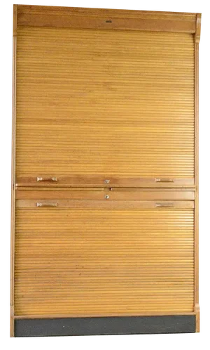 Tambour Fronted Bookcase from Soennecken, 1920s