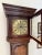 This Circa 1820 Brass Face English 8 Day Grandfather Clock is a classic and antique piece that adds charm to any room....