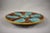 S. Fielding 19th C. English Majolica Brown & Turquoise Oyster Plate For Sale - Image 5 of 8