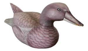 Painted and Carved Decoy Duck, 1890s