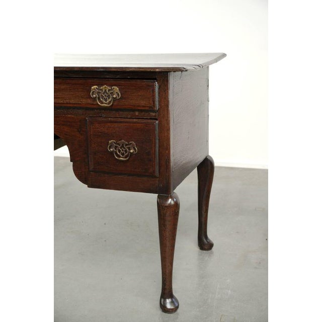 18th Century English Oak Lowboy For Sale - Image 9 of 12