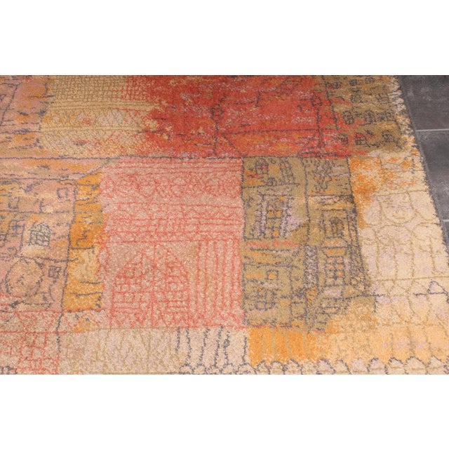 Florentisches Viertel Rug by Paul Klee for Ege Axminster, 1980s For Sale - Image 12 of 13