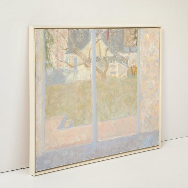 - Oil on canvas, newly framed in painted off-white. Certificate of authenticity provided. - Our studio is proud to offer a...