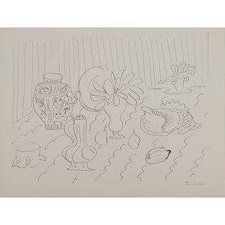 Henri Matisse, Nature morte au vase antique, Lithograph For Sale