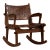 1960s Angel Pazmino Mid Century Rocking Chair For Sale
