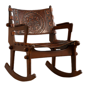 1960s Angel Pazmino Mid Century Rocking Chair