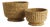 Seagrass Decorative Footed Bowls, Set Of 2 For Sale