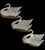 Vintage Italian Silver - Plated Swan Letter Holder For Sale - Image 9 of 10