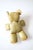Early 20th Century Early 20th Century Stuffed Animal Plaid Teddy Bear Toy For Sale - Image 5 of 6