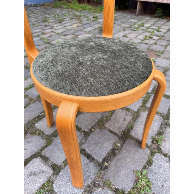 Magnus Olesen Armchair Series 8000 in Green and Upholstered Beech, by Thygesen & Sørensen for Magnus Olesen For Sale - Image 4 of 11