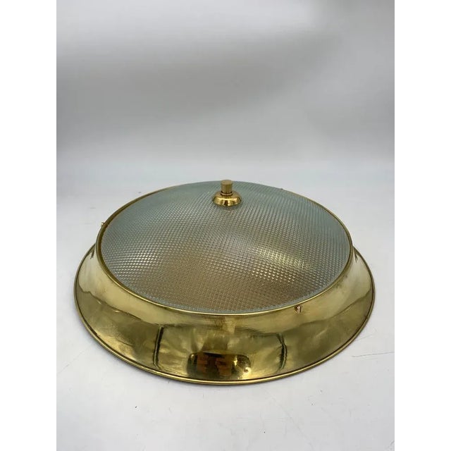 Metal Wall Light attributed to Fontana Arte, 1960s For Sale - Image 7 of 7