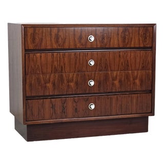 1960s Rosewood Bachelors Chest For Sale