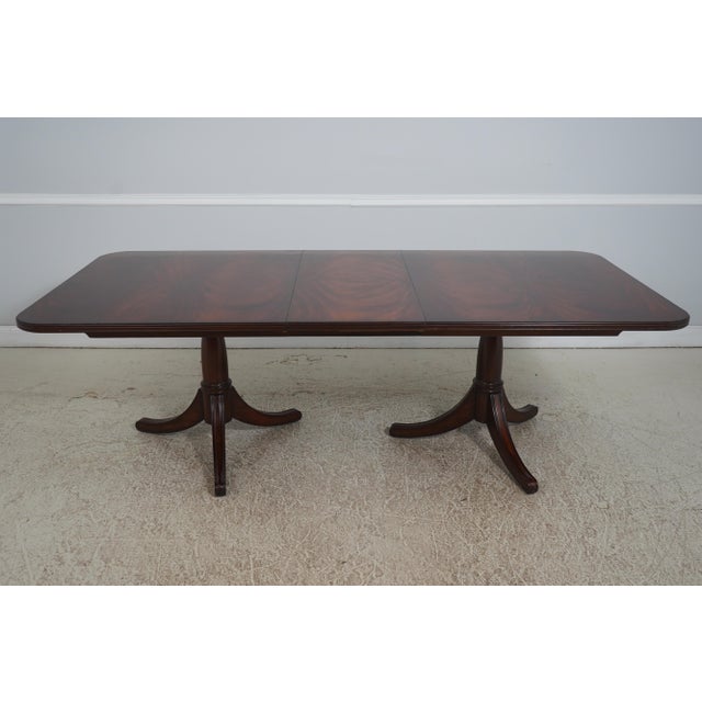Maitland Smith Figural Mahogany Dining Room Table For Sale - Image 12 of 18