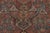 Antique Russian Dragon Soumak Tribal Rug in All Over Red, Beige-Brown Geometric Pattern For Sale - Image 4 of 7
