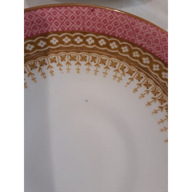 Vintage Footed Soup Bowls With Saucers - Set of 12 For Sale - Image 13 of 16