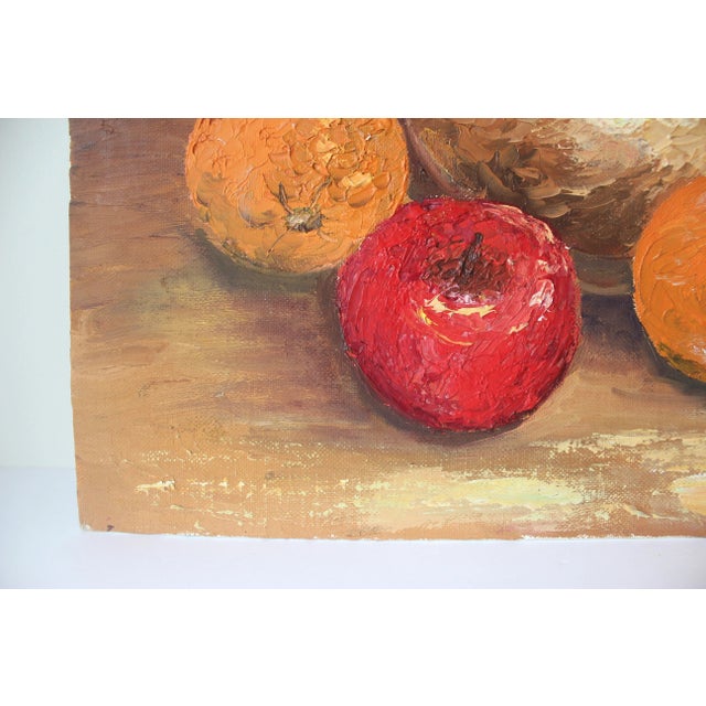 Width: 16 inches Height: 12 inches Colorful, stunning, original oil painting on board, unsigned and unframed. Still life...