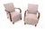 Art Deco Armchairs by J. Halabala, Czechoslovakia, 1960s, Set of 2, in Restored conditions. Designed 1960 to 1969