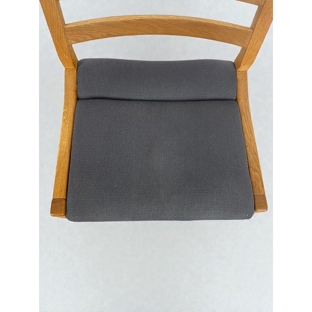 Vintage Danish Oak Dining Chairs by Kurt Østervig for KP Møbler, 1960s, Set of 6 For Sale - Image 10 of 11