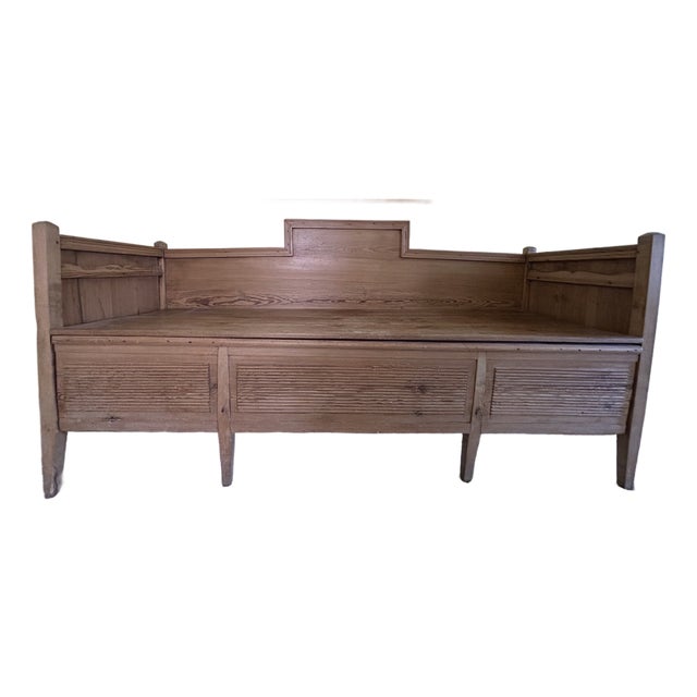 Antique Swedish Bench / Day Bed For Sale