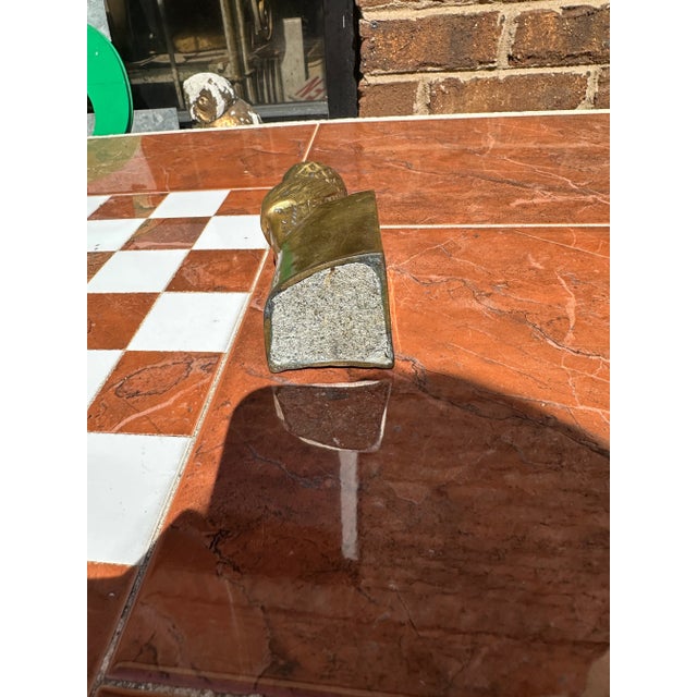 1970s 1970s Vintage Brass Owl For Sale - Image 5 of 7