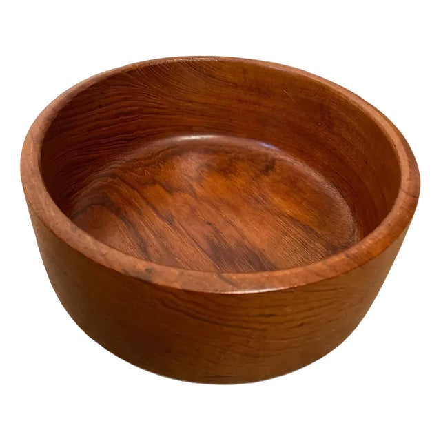 Large Danish Teak Bowl For Sale