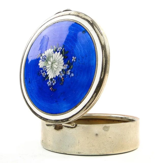 Art Nouveau Pill Container, Former Austro-Hungarian Empire, 1890s For Sale - Image 5 of 10