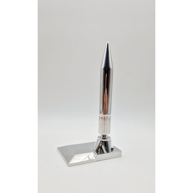 1960s Aluminum Space Rocket, Italy, 1960s For Sale - Image 5 of 7