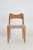 1970s Danish Oak Chairs with Paper Cord by Arne Hovmand Olsen for Mogens Kold, 1970s, Set of 4 For Sale - Image 5 of 18
