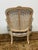 Louis XV French Country Bergere Chair For Sale - Image 9 of 11