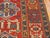Early 20th Century 1900s Red Geometric Medallion Antique Caucasian Shirvan Rug 4'0" X 6'8" Knotted Wool Carpet For Sale - Image 5 of 6