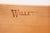 Willett Furniture Solid Hard Rock Maple MCM Mid Century Modern 29" Two Drawer Nightstand For Sale - Image 9 of 12