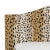 Spritely Home Kenmore Bed in Caramel Linen Leopard, King For Sale - Image 4 of 6