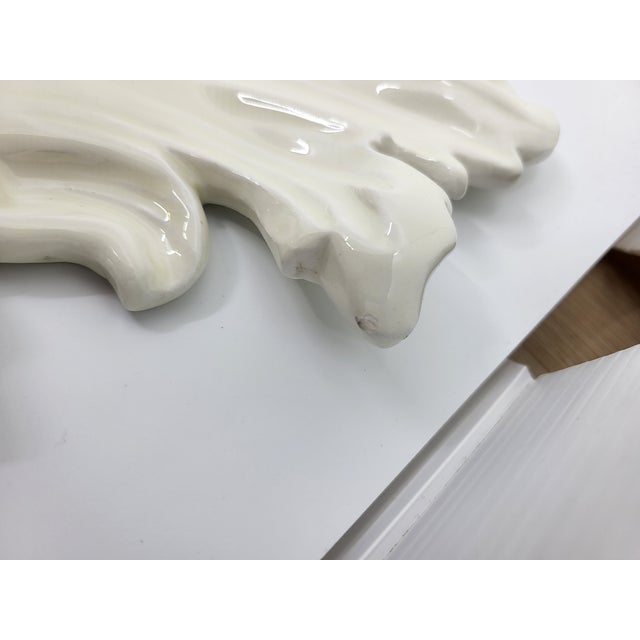 Majolica Ceramic Mirror by Carlo Corvi for La Farnesiana Parma, Italy, 1950 For Sale - Image 16 of 18