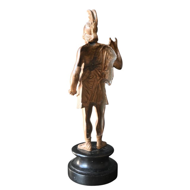 Italian Artist, Grand Tour Sculpture Representing Mars, 19th Century, Bronze For Sale - Image 3 of 9