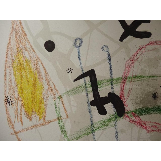 Joan Miró (1893-1983) Maravillas con variaciones acrosticas 5 Original color lithograph Signed in the plate Published by...