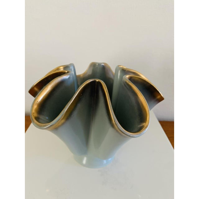 Mid-Century Modern French Ceramic Vase by B. Letalle for Saint-Clément, 1950s For Sale - Image 10 of 18