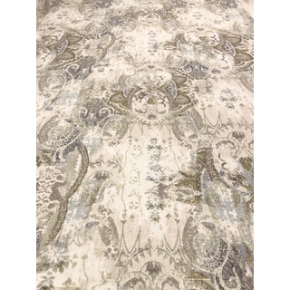 Portfolio Textiles Timuri - Vineyard Printed Linen Drapery Fabric - 5 Yards For Sale
