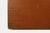 Brown Low French Rustic Church Stool in Terracotta Painted Wood, 1890s For Sale - Image 8 of 11