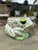 Vintage MCM 1970s Fitz and Floyd Spotted Frog Planter For Sale - Image 11 of 12
