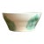Vintage Abstract Glazed Ceramic Bowl For Sale