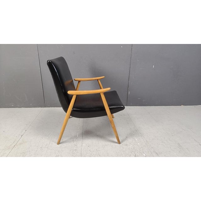 Wood Mid-Century Scandinavian Armchair, 1960s For Sale - Image 7 of 11