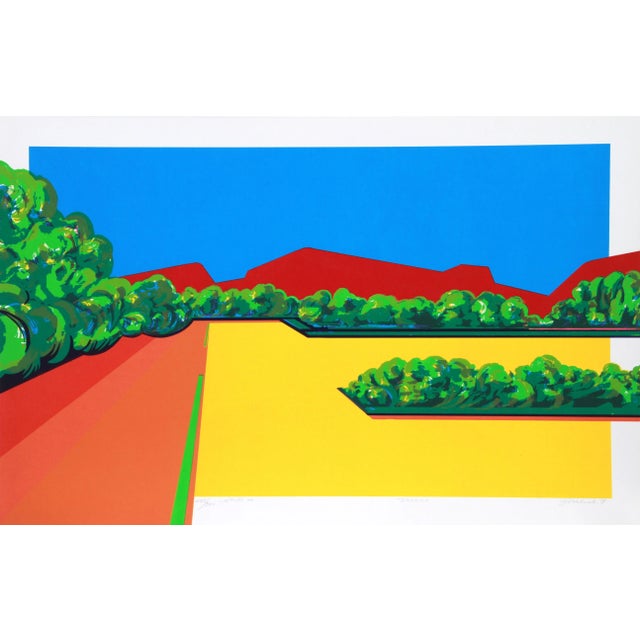 Joan Melnick, Monhonk, State 2, Serigraph For Sale - Image 4 of 4