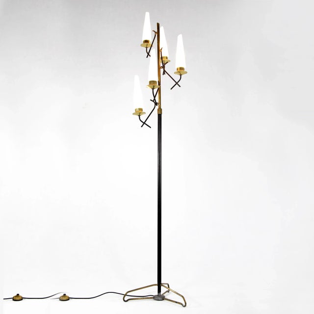 1950s Italian Floor Lamp, 1950s For Sale - Image 5 of 8