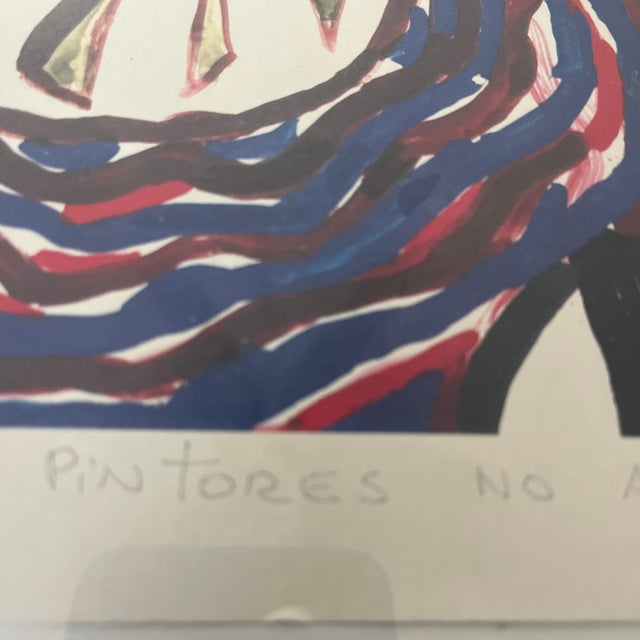 1990s Murilo Ribeiro Limited Edition Print (30/100) Original Artist Expressionism, Brazil- Signed in Pencil For Sale - Image 10 of 12