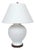 Ralph Lauren Designer Pineapple Table Lamp in White For Sale