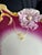 Early 20th Century Antique Weimar Germany Porcelain Tray Raspberry Magenta Ground Gilt Floral For Sale - Image 5 of 11