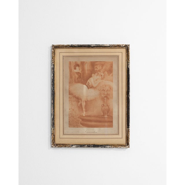 Sienna 1900 - 1909 France Sienna Wood Painting For Sale - Image 8 of 15