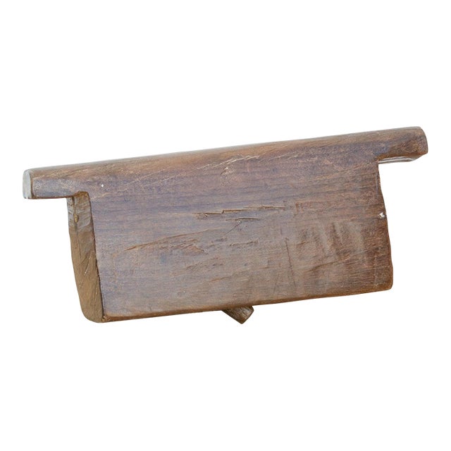 Antique Carved Wood Water Buffalo Bell For Sale