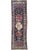 Name: PASTEL Purples, Tangerine, Tiffany Blues & Kiwi Greens | Narrow Antique Northwest Persian Runner Size: 2.8 x 9.9...