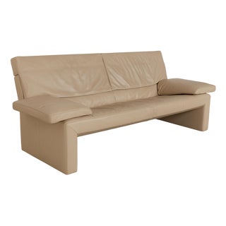 JR 8750 3-Seater Sofa in Beige Leather from Jori For Sale